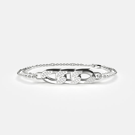 Bracelet Trio Havana Chaîne Diamants