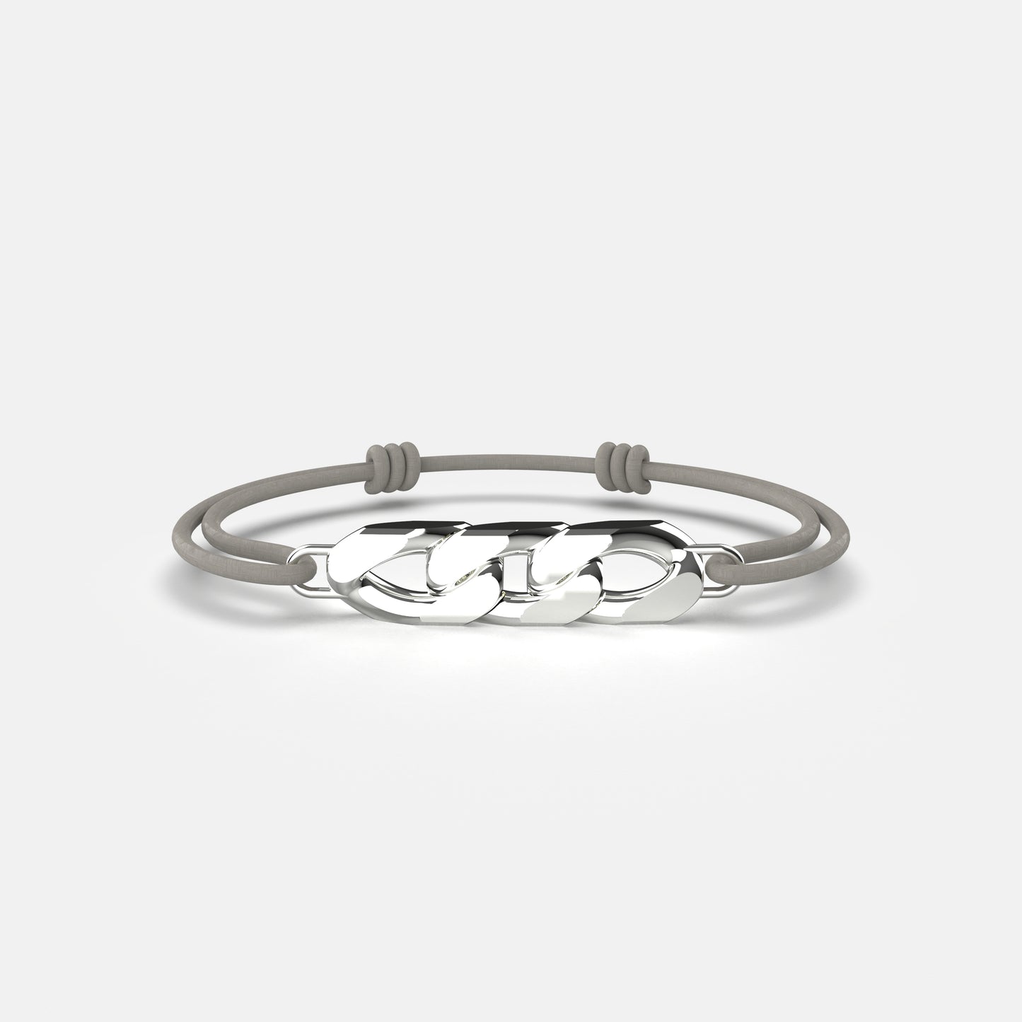 Bracelet Trio Havana Cordon Or Blanc