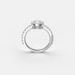 Bague Yeraz Espoir Diamant Rond 0.25 Carats Or Blanc